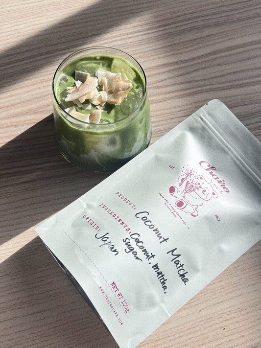 Pre Order; Coconut Matcha Latte Powder