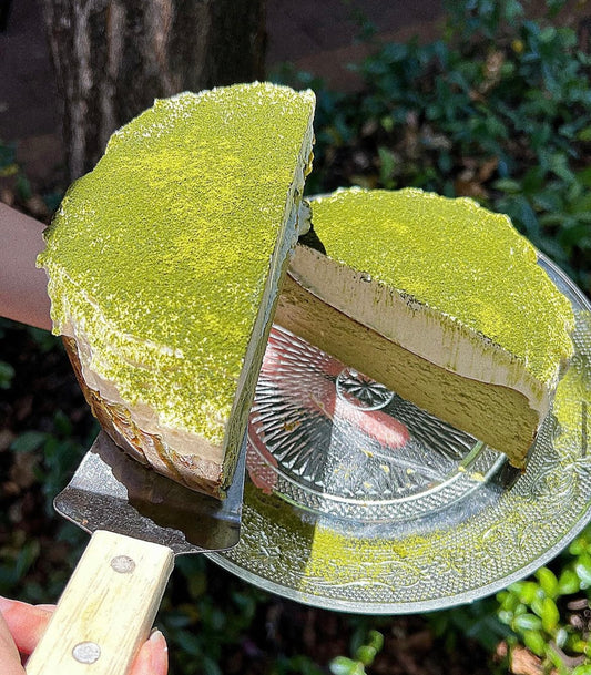 Uji Matcha Basque Cheesecake