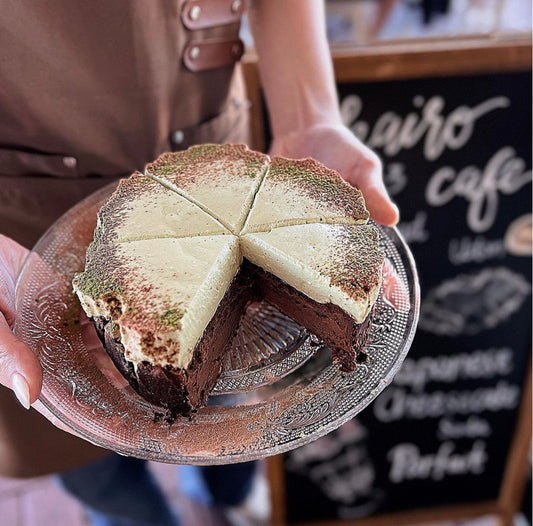 Organic Chocolate with Matcha Cream